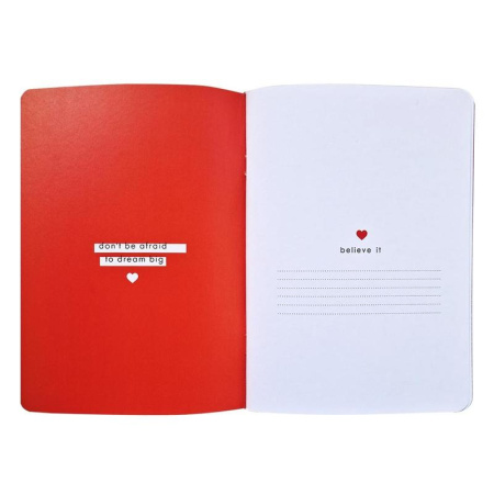 Бизнес-тетрадь Be Smart Abstract A5 48 листов разноразноцветная в клетку  на скрепке (150x210 мм)