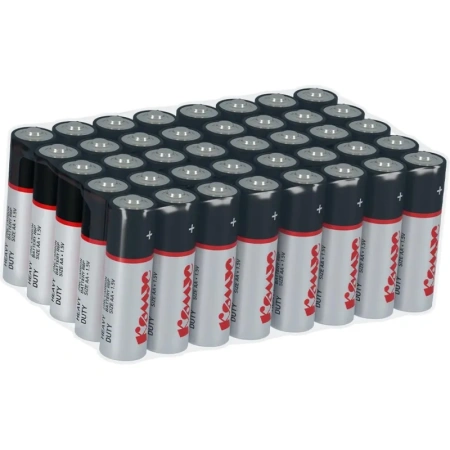 Батарейка AA пальчиковая Комус (40 штук в упаковке)