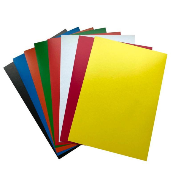 Цветной картон Мультики (А4, 16 листов, 8 цветов)
