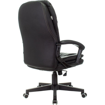 Кресло для руководителя Бюрократ CH868N черное (экокожа, пластик)