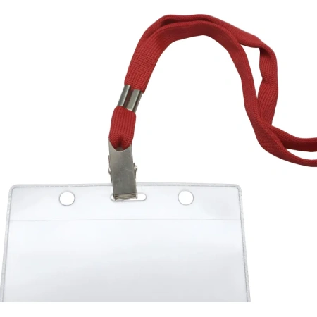 Бейдж Комус вертикальный 163х114 мм без держателя (размер вкладыша:  142х110)