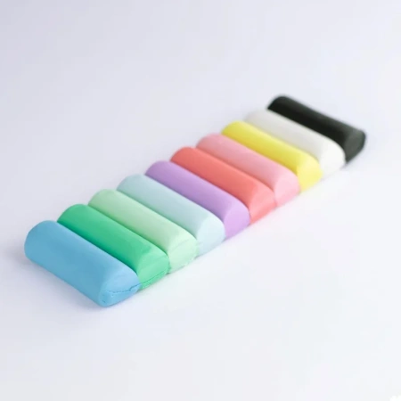 Пластилин классический Kores Plastilina 10 цветов 200 грамм