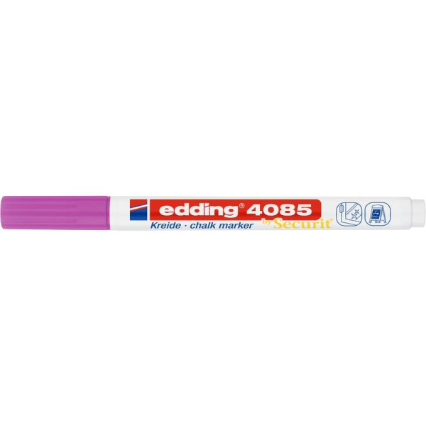 Маркер меловой Edding 4085 малиновый 1-2 мм