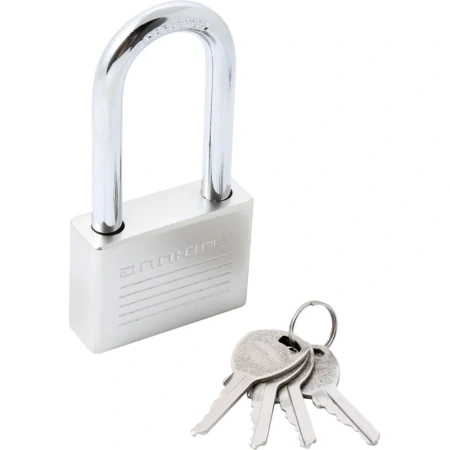 Замок навесной Аллюр ВС1Ч-060Д 60 мм хром