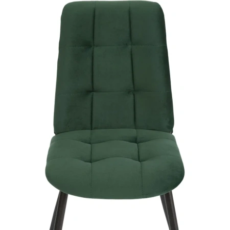 Стул обеденный Комус Мебель Felicita изумруд (ткань, металл)