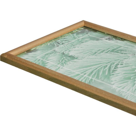 Рамка А4 21х30 см деревянный багет 15 мм золотистая