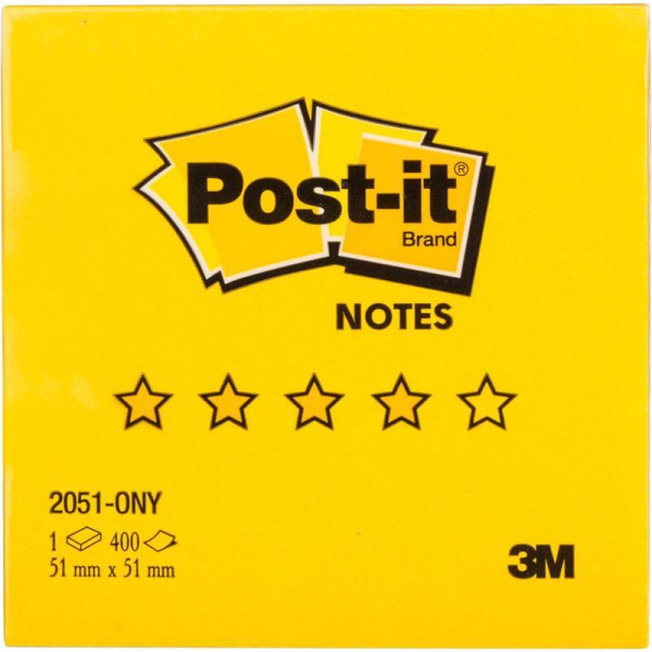 Стикеры Post-it 51х51 мм Лето 400 листов