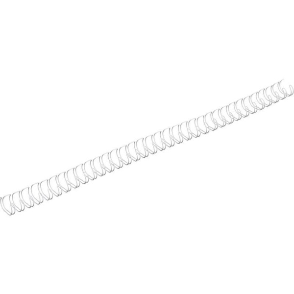 Пружины для переплета металлические ProMega Office 3:1 11,1 мм белые 34 кол