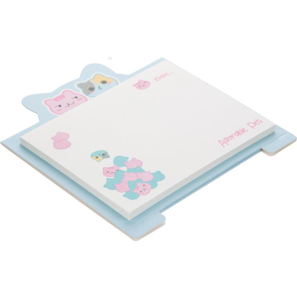 Стикеры M&G Adorable Pet 76x101 мм 2 цвета (1 блок 40 листов)