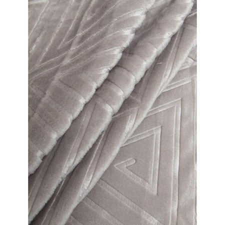 Плед Texrepublic Elite Греция фланель 150x200 см серый