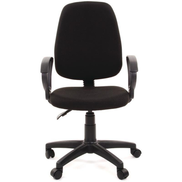 Кресло офисное Easy Chair 318 черное (ткань, пластик)