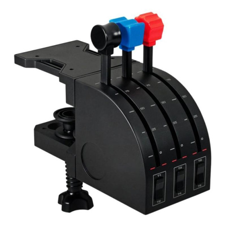 Контроллер Logitech G Flight Throttle Quadrant (945-000015)