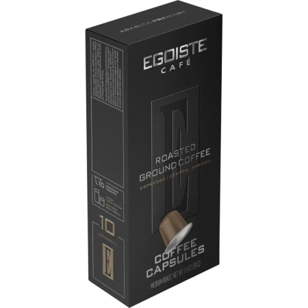 Кофе в капсулах для кофемашин Egoiste Espresso (10 штук в упаковке)