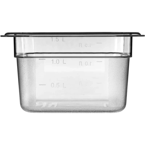 Гастроёмкость Restola GN 1/6 17.6х16.2х10 см 1.6 л поликарбонат