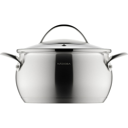 Кастрюля Nadoba Linda 2 л нержавеющая сталь с крышкой
