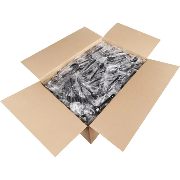 Ложка столовая Комус черная 180 мм (1000 штук в упаковке) Ложка столовая Комус черная 180 мм (1000 штук в упаковке)