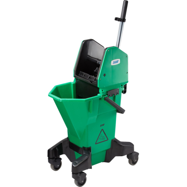 Ведро на колесах Syr Эрго NU3 с отжимом 26 л (зеленое)