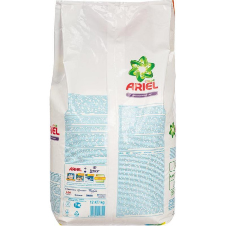 Порошок стиральный автомат Ariel Color для цветного белья 12 кг