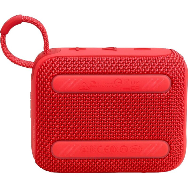 Акустическая система JBL GO 4 красная (JBLGO4RED)