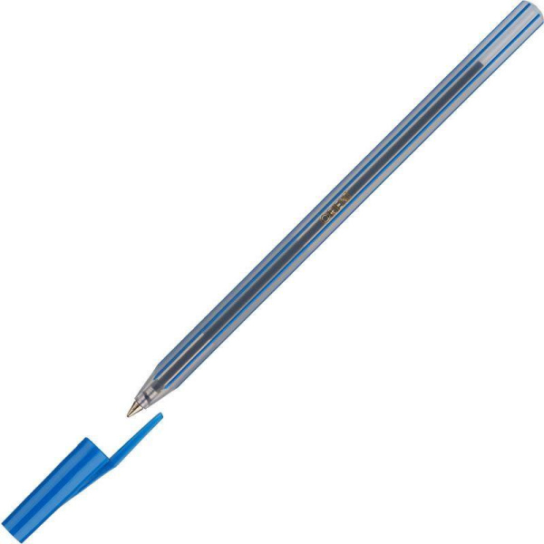 Ручка шариковая ICO Orient синяя (толщина линии 0.5 мм)