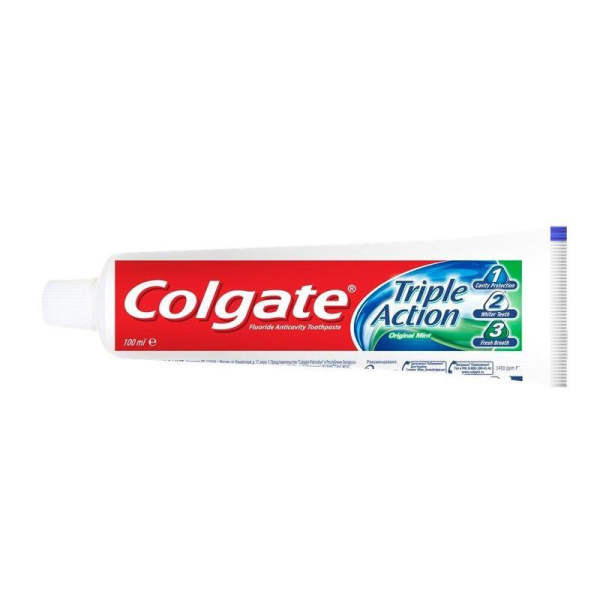 Зубная паста Colgate Тройное действие 100 мл