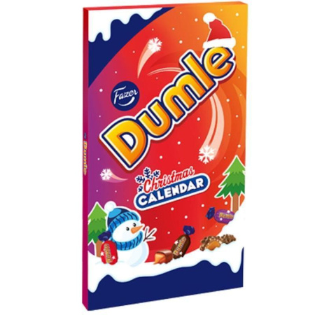 Шоколадные конфеты Dumle Шоколадный календарь ассорти 210 г