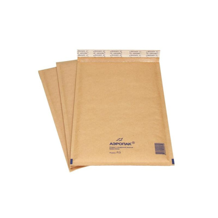 Крафт пакет с воздушной прослойкой 24x34 см (50 штук в упаковке)