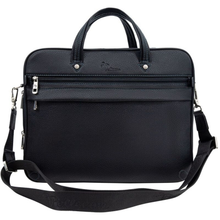 Портфель Pellecon черный из искусственной кожи (812-21159-1)