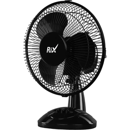 Вентилятор настольный Rix RDF-2200B чёрный