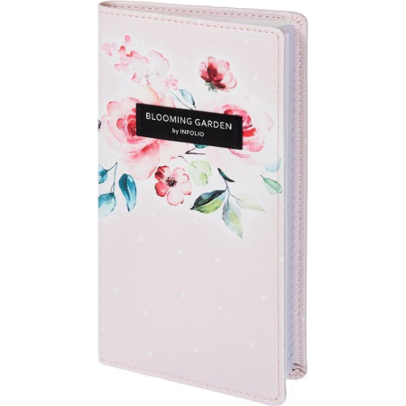 Записная книжка InFolio Belle розовая 96 листов в клетку