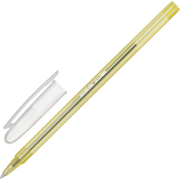 Ручка шариковая неавтоматическая Attache Economy синяя (корпус в  ассортименте, толщина линии 0.5 мм)