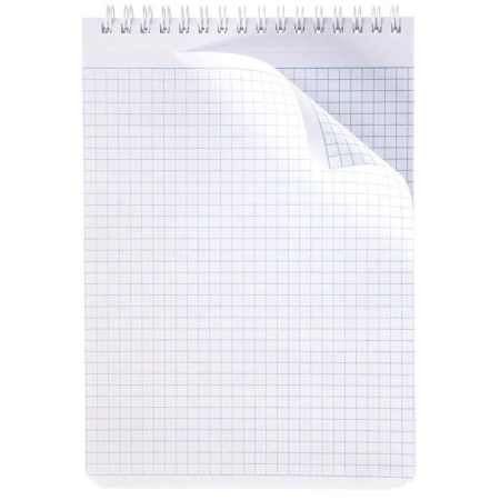 Блокнот Hatber Прекрасные закаты А5 80 листов в ассортименте в клетку на  спирали (146х211 мм)