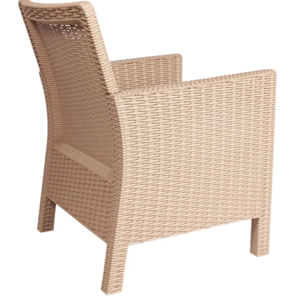 Кресло TDT капучино (пластик)