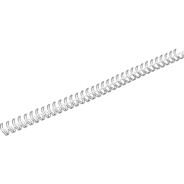 Пружины для переплета металлические ProMega Office 3:1 9,5 мм серебряные 34