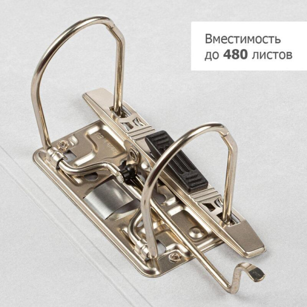 Папка-регистратор Комус Экономи 75 мм зеленая