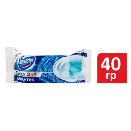Блок для унитаза гигиенический Domestos Атлантик