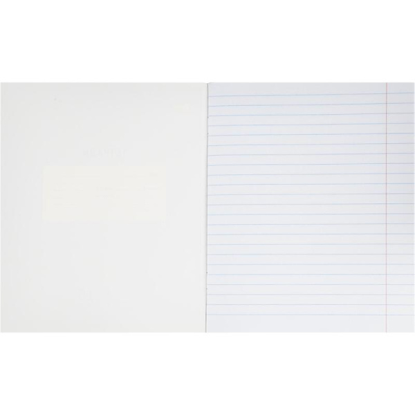 Тетрадь школьная голубая Комус Класс (№1 School) Интенсив А5 18 листов в  линейку (10 штук в упаковке)