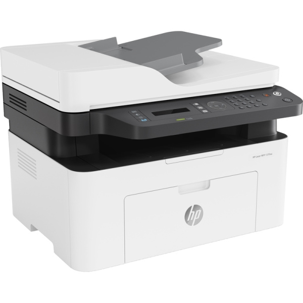 МФУ лазерное HP Laser MFP 137fnw белое (4ZB84A)