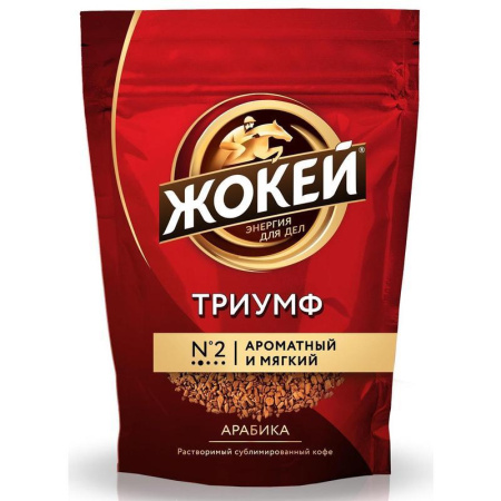 Кофе растворимый Жокей 150 г (пакет) Кофе растворимый Жокей 150 г (пакет)