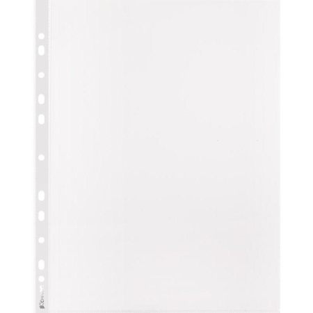 Файл-вкладыш ЭКО А4 35 мкм гладкий прозрачный 100 штук в упаковке