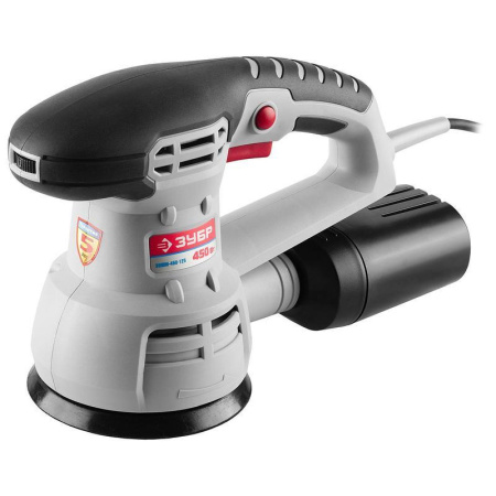 Шлифмашина эксцентриковая Зубр ЗОШМ-450-125