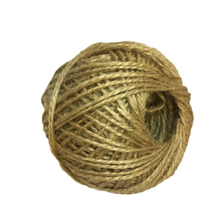 Шпагат джутовый 100 м (клубок/евробобинка) Шпагат джутовый 100 м (клубок/евробобинка)