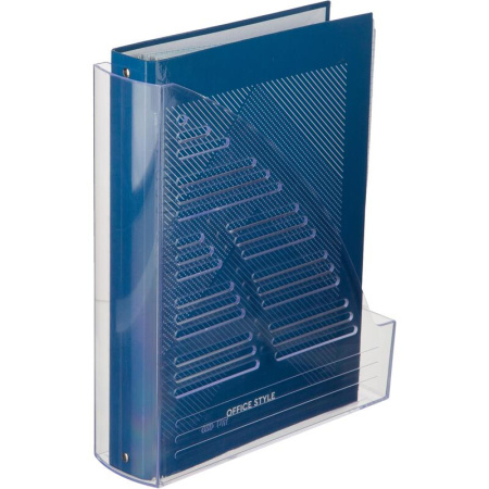 Лоток вертикальный для бумаг 70 мм Attache прозрачный