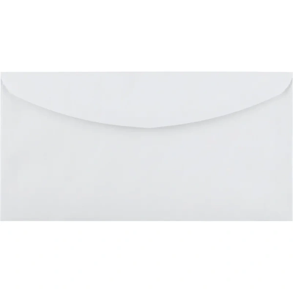 Конверт Комус E65 80 г/кв.м белый декстрин (1000 штук в упаковке)