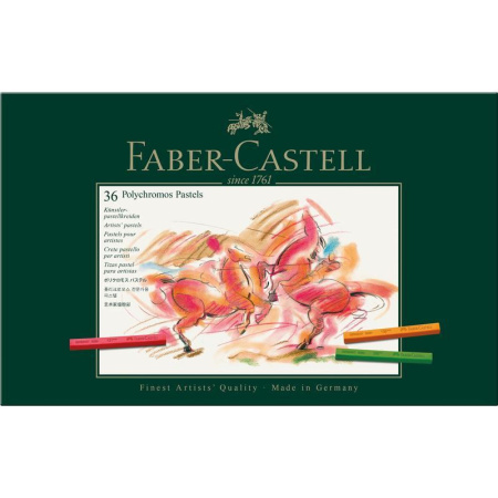 Пастель Faber-Castell Polychromos сухая 36 цветов
