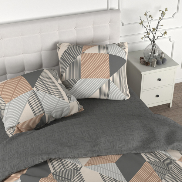 Постельное белье Для Snoff Гефио (2-спальное с европростыней, сатин)