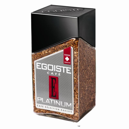 Кофе растворимый Egoiste Platinum 100 г (стекло) Кофе растворимый Egoiste Platinum 100 г (стекло)