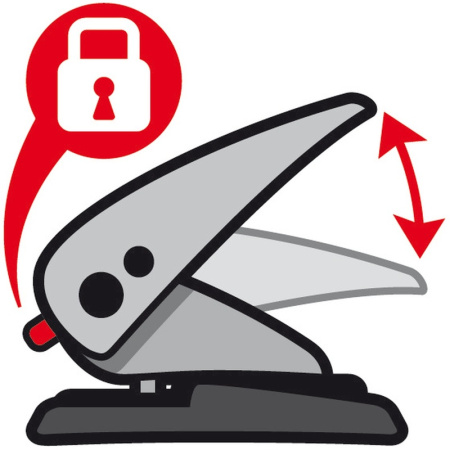 Дырокол Maped Advanced до 35 листов серебристый