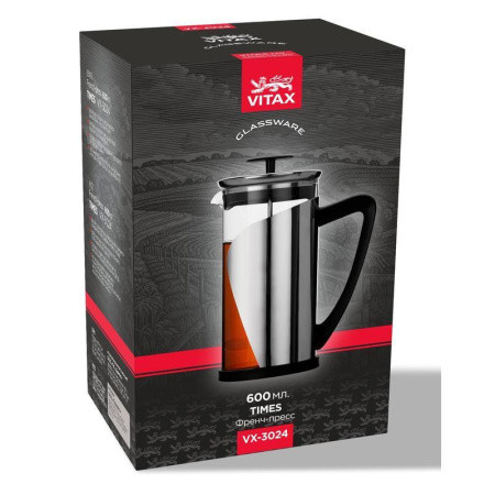Френч-пресс Vitax Times VX-3024 600 мл