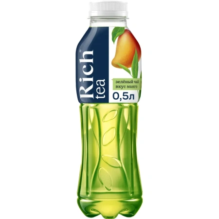 Чай холодный зелёный Rich манго 0.5 л